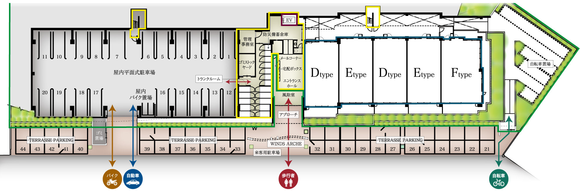 配置図